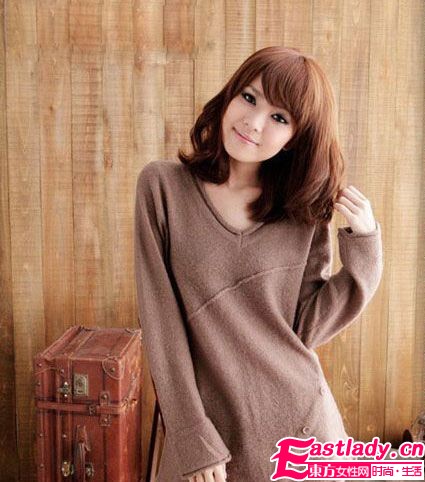 暖色调毛衣 让寒冬充满暖意