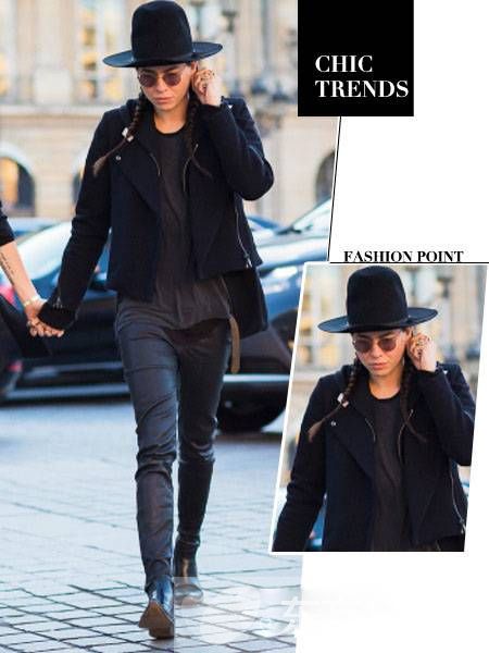 帽子与衣服的时尚搭配图片 这样搭配想不潮都难