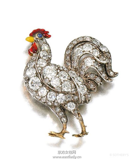 鸟儿胸针奢华大气