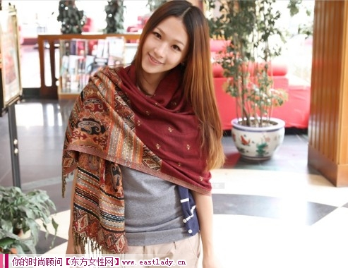 新款韩国秋冬围巾 素雅而不失高贵