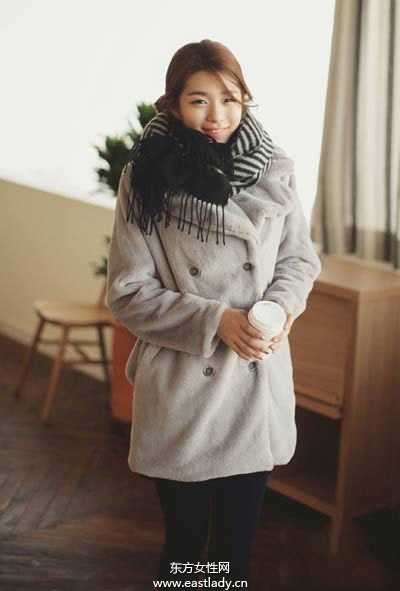初春时尚围巾戴法诠释一个完整的你
