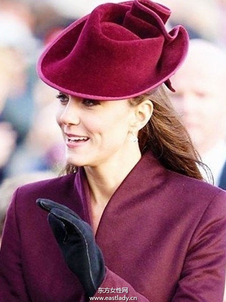 帽子怎么戴才高贵 让我们向凯特王妃学习