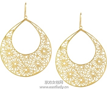 精致别样耳环彰显小女人的优雅和美丽