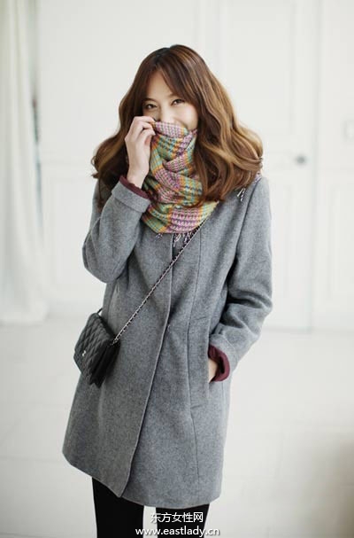 初春时尚围巾戴法诠释一个完整的你