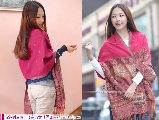 新款韩国秋冬围巾 素雅而不失高贵