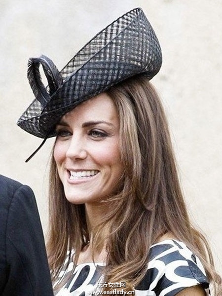 帽子怎么戴才高贵 让我们向凯特王妃学习