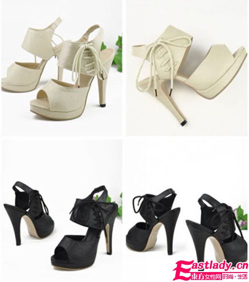 鱼嘴时尚防水台性感高跟鞋 女人走出高贵的步伐