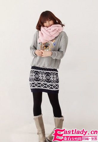 围巾冬季永恒不变的潮流百搭单品