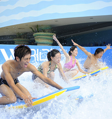 冲浪瘦身运动 健身减肥与运动集一体的结合