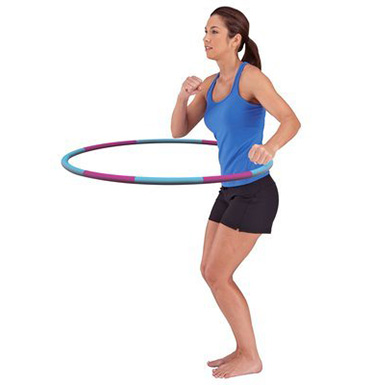 晃呼啦圈减肥瘦身 正确转呼啦圈的方法与功效