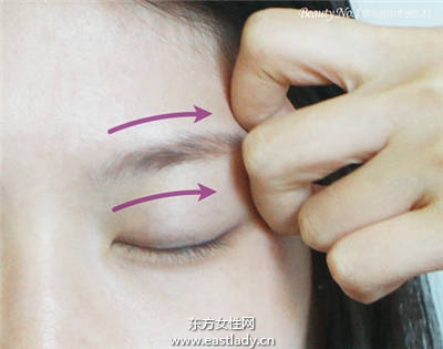 简单脸部淋巴按摩6步骤轻松瘦小脸