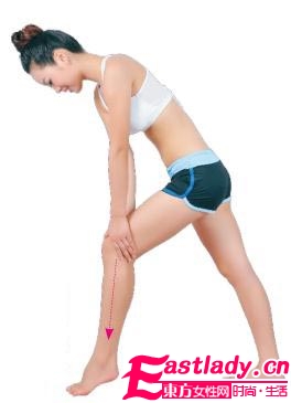 腿部淋巴按摩轻松瘦小腿