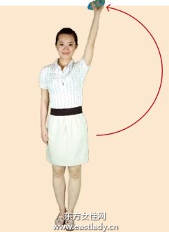 给力瘦臂操消除上臂脂肪