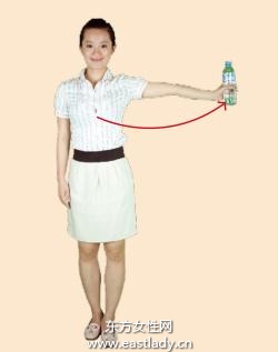 给力瘦臂操消除上臂脂肪