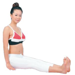 双腿背部伸展瘦腰又瘦腹