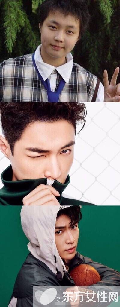 胖子都是潜力股 他们瘦下来真的帅出天际