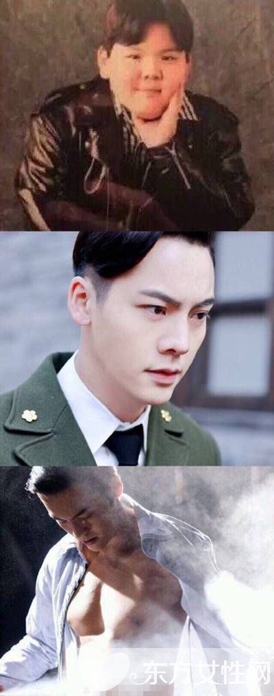 胖子都是潜力股 他们瘦下来真的帅出天际