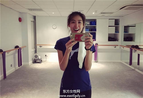 名模林可彤现身破解4个减肥误区