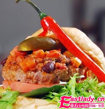 5款DIY低热量汉堡 让你饱 瘦