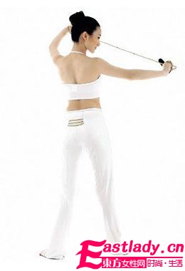 居家MM瘦身易 简单动作去小肚