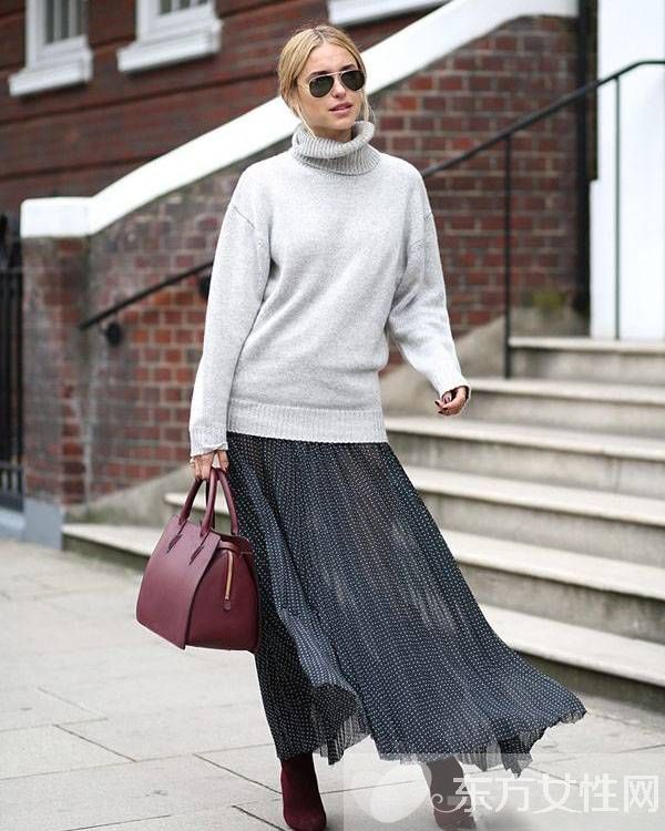 针织毛衣怎么搭配好看 这么搭超有欧美范儿