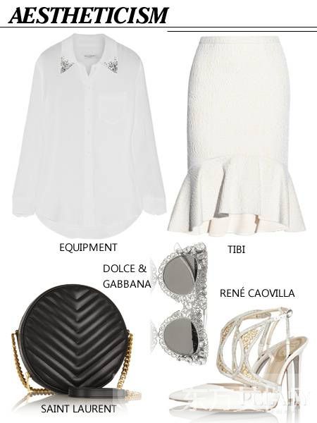 女士白衬衣的穿法推荐 欧美街头最常见的穿搭法