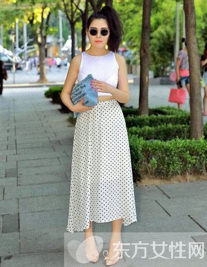 波点控看过来 巧妙打造复古淑女造型