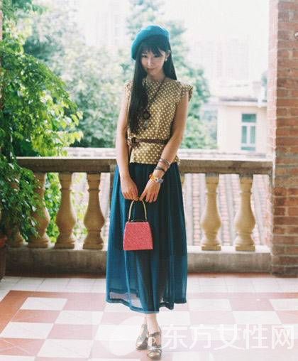 波点控看过来 巧妙打造复古淑女造型