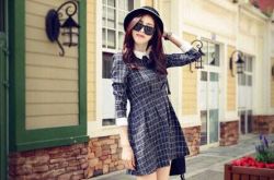 2016秋季时尚连衣裙搭配 旅游街拍美得不像话