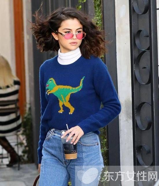 这个春天 少哪件单品都不能少圆领针织衫