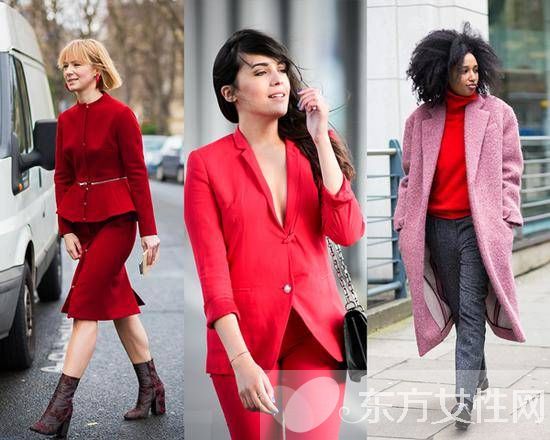 喜庆的红色 要怎么穿才显得不俗套