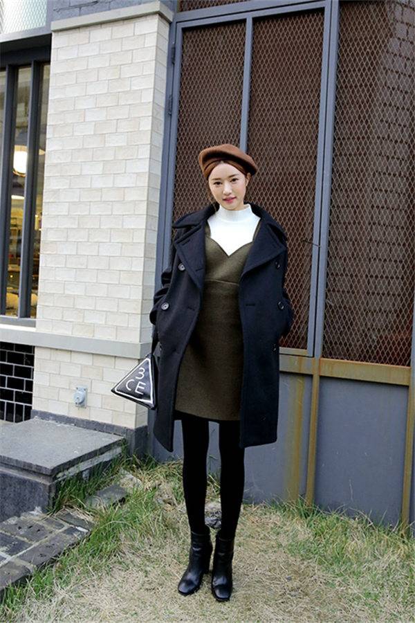 韩国秋冬时尚穿搭法 就要你美美的过冬
