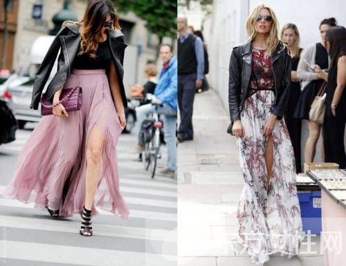 各式各样的皮衣搭配 这个冬天怎么穿都时髦