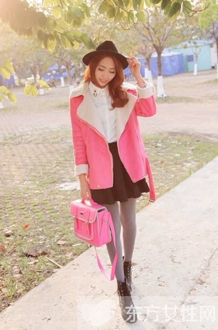 冬季矮个子女生日系搭配经 学着这么穿又高又显瘦