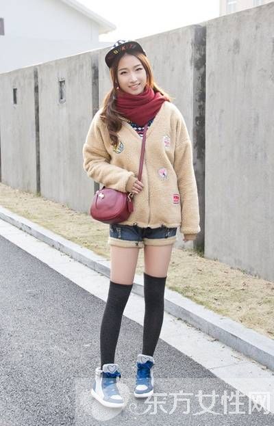 冬季短裤这么搭配 让你展现高挑身材