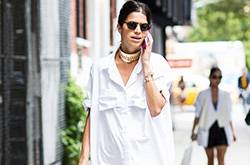 跟着潮流走 时尚衬衫裙这样搭吸睛十足