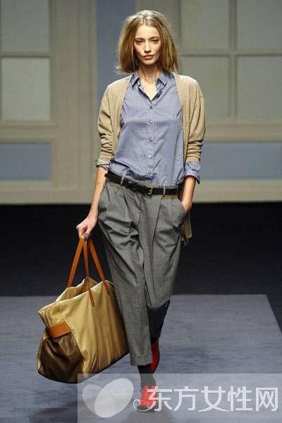 欧美英伦中性混搭风格 做个霸气girl