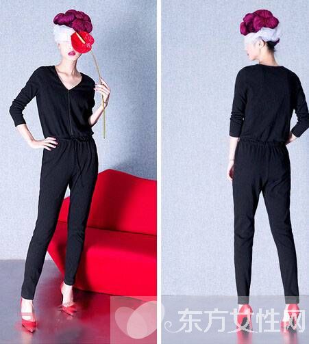 时尚连体裤套装搭配技巧 潮人们都是这么穿的