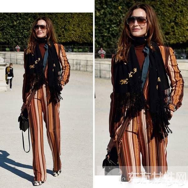 环球街拍之小西装系列 秋天这么穿简直太美了