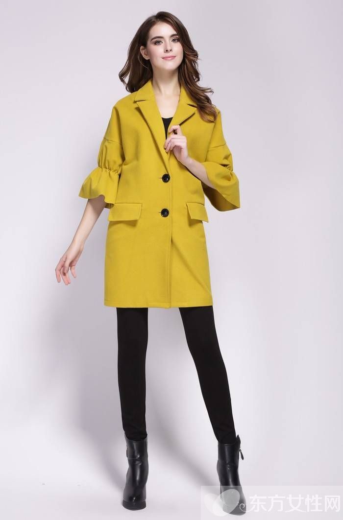 时尚大衣外套搭配 御寒保暖气场十足