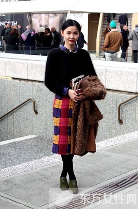 秋冬季欧美时尚穿搭秀 尽显潮流范儿