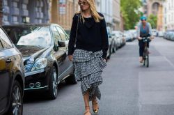 这个春天 少哪件单品都不能少圆领针织衫