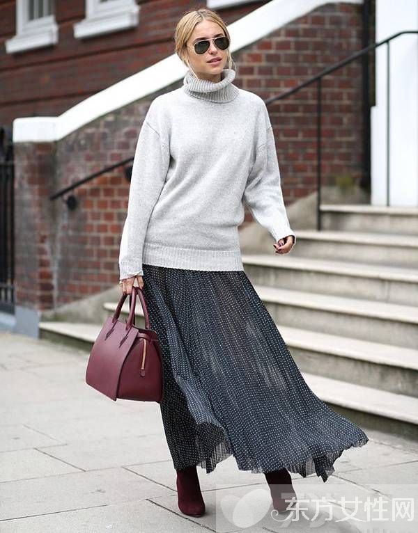 针织衫外套怎么搭配 欧美街头最常见穿搭推荐