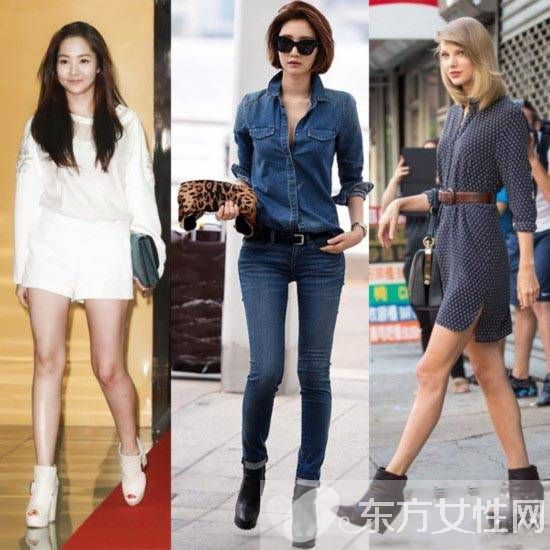 今年流行什么款式的短靴 呢大衣配短靴是极好不过的