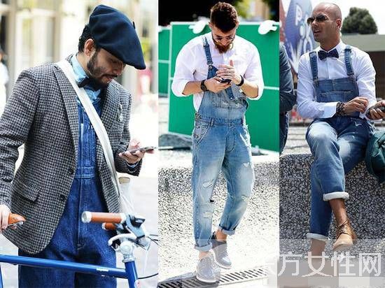 男款牛仔背带裤怎么穿搭 这些穿法真是绝了