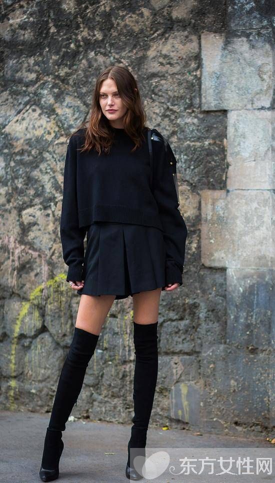 这个春天 少哪件单品都不能少圆领针织衫