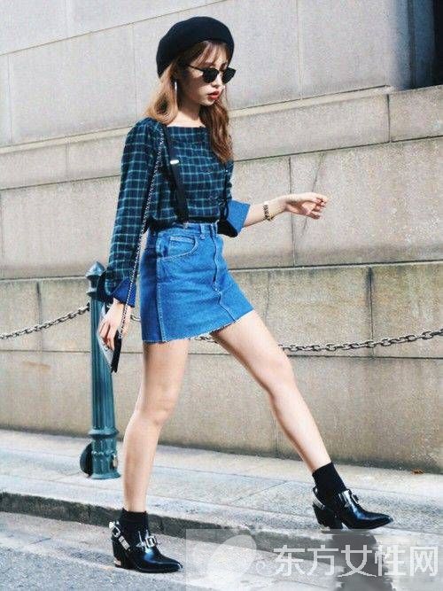 秋天怎么穿衣搭配 一字领性感刚刚好