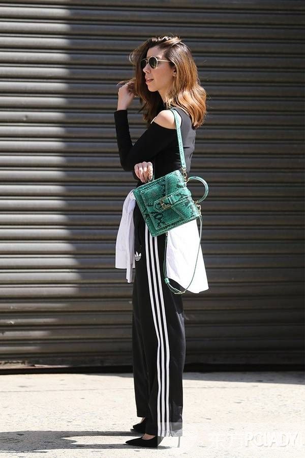 这个秋天轻装上阵 运动裤也能穿的很时髦