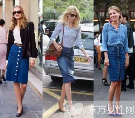 牛仔裙搭配什么上衣最好看 这些穿搭法赶紧学起来