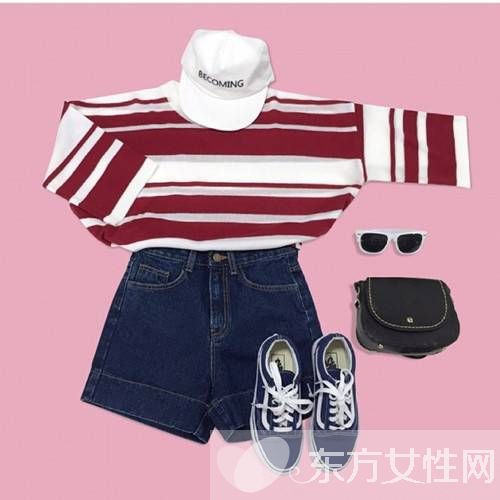 今夏就要这么搭 玩转清新少女学院风